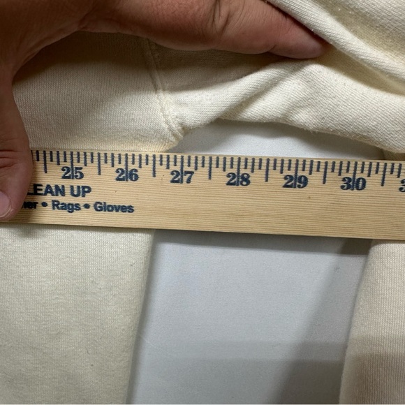 Disney Mickey Mouse Cream Graphic Sweatshirt 2XL Fleece Pullover - Picture 5 of 6